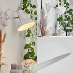 Luminaires Scandinaves-hofstein Applique murale Vouzy Blanc, 1 lumière