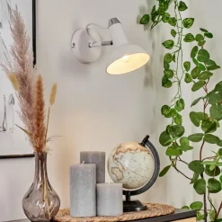 Luminaires Scandinaves-hofstein Applique murale Vouzy Blanc, 1 lumière