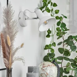 Luminaires Scandinaves-hofstein Applique murale Vouzy Blanc, 1 lumière