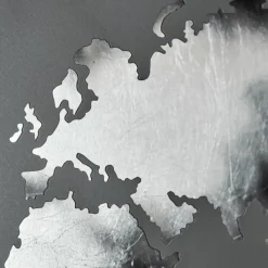 hofstein Applique murale Zabreira LED Noir, Argenté, 1 lumière