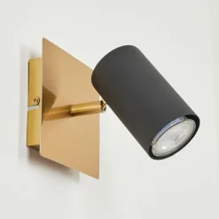 Lampes Dorées-hofstein Applique murale Zuoz Or, 1 lumière