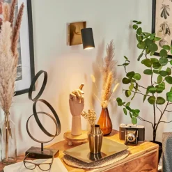 Lampes Dorées-hofstein Applique murale Zuoz Or, 1 lumière