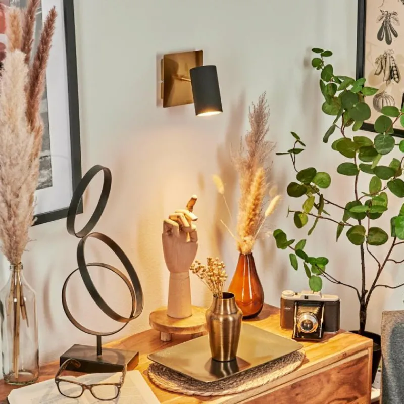 Lampes Dorées-hofstein Applique murale Zuoz Or, 1 lumière