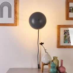 hofstein Applique murale Alikata Noir, 1 lumière