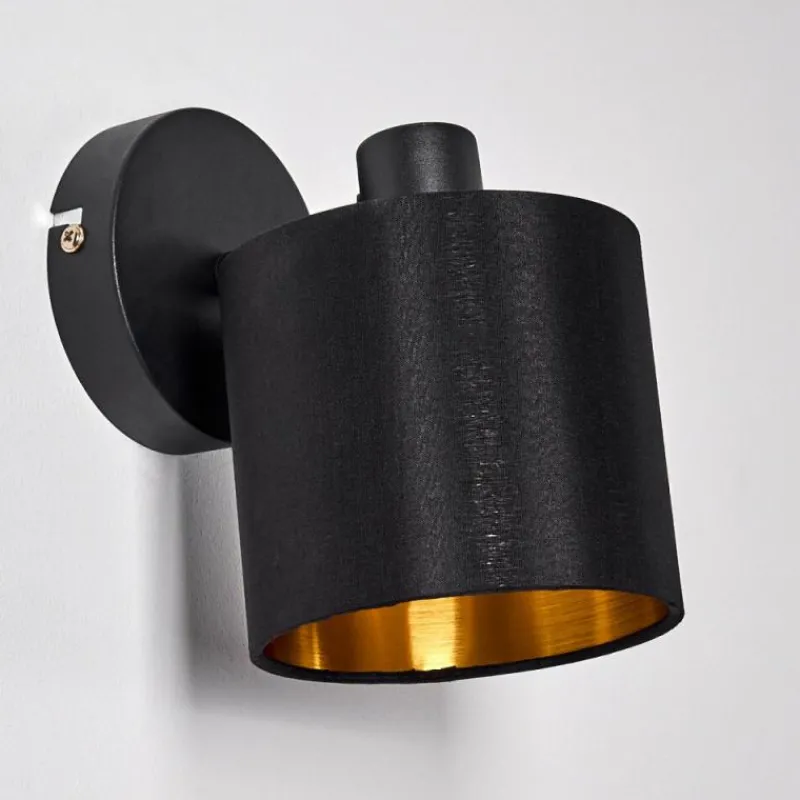 Lampes En Tissu-hofstein Applique murale Alsen Noir, 1 lumière