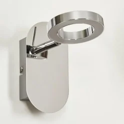 hofstein Applique murale Altamahaw LED Argenté, 1 lumière