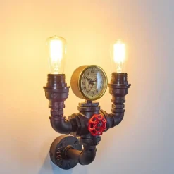 hofstein Applique murale Amal Noir, 2 lumières