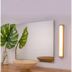 Lampes En Bois-hofstein Applique murale Amboy LED Bois clair, 1 lumière