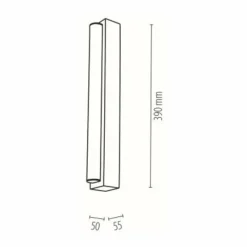 Lampes En Bois-hofstein Applique murale Amboy LED Bois clair, 1 lumière