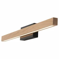 Lampes En Bois-hofstein Applique murale Amboy LED Bois clair, 1 lumière
