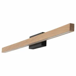 Lampes En Bois-hofstein Applique murale Amboy LED Bois clair, 1 lumière