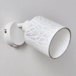 Lampes Vintages & Rétros-hofstein Applique murale Antalya Blanc, 1 lumière