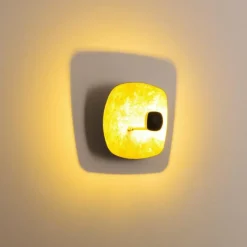 Lampes Dorées-hofstein Applique murale Anton Angeli Penombra LED Or, 1 lumière