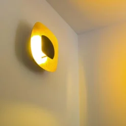 Lampes Dorées-hofstein Applique murale Anton Angeli Penombra LED Or, 1 lumière