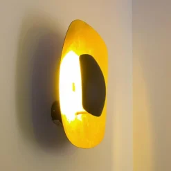 Lampes Dorées-hofstein Applique murale Anton Angeli Penombra LED Or, 1 lumière