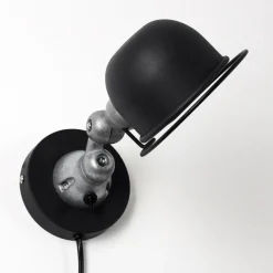 hofstein Applique murale Arild Noir, Argenté, 1 lumière