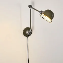Lampes Vintages & Rétros-hofstein Applique murale Arild Vert, Noir, 1 lumière