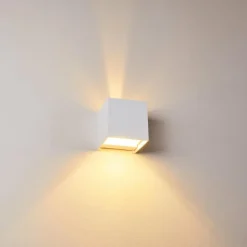 hofstein Applique murale Badajoz Blanc, 1 lumière