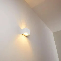 hofstein Applique murale Badajoz Blanc, 1 lumière