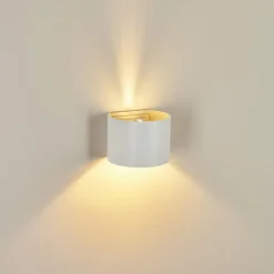 hofstein Applique murale Badajoz Blanc, 1 lumière