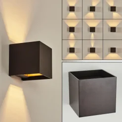 hofstein Applique murale Badajoz Brun, 1 lumière