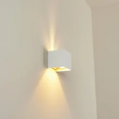 hofstein Applique murale Badajoz Blanc, 1 lumière