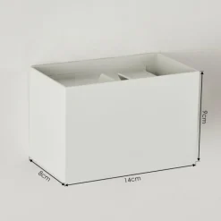 hofstein Applique murale Badajoz Blanc, 1 lumière