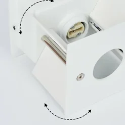 hofstein Applique murale Badajoz Écru, Blanc, 1 lumière