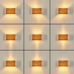 hofstein Applique murale Badajoz Écru, Blanc, 1 lumière