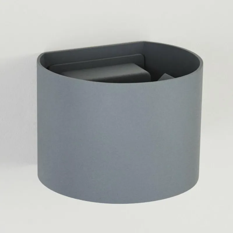 hofstein Applique murale Badajoz Gris, 1 lumière