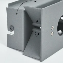 hofstein Applique murale Badajoz Gris, 1 lumière