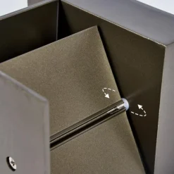 hofstein Applique murale Badajoz LED Brun, 1 lumière