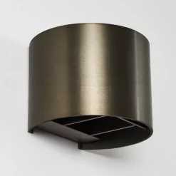 hofstein Applique murale Badajoz LED Brun, 1 lumière