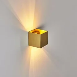 Lampes Dorées-hofstein Applique murale Badajoz LED Or, Laiton, 1 lumière