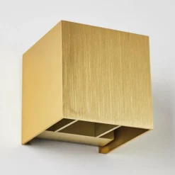 Lampes Dorées-hofstein Applique murale Badajoz LED Or, Laiton, 1 lumière