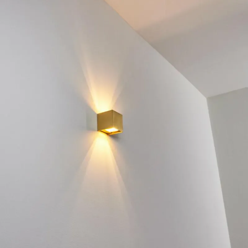 Lampes Dorées-hofstein Applique murale Badajoz LED Or, Laiton, 1 lumière