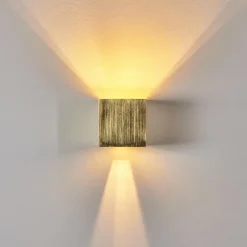 Lampes Dorées-hofstein Applique murale Badajoz LED Or, Laiton, 1 lumière