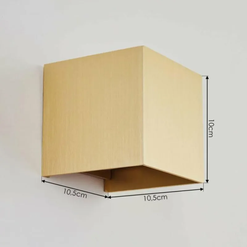 Lampes Dorées-hofstein Applique murale Badajoz Or, 1 lumière