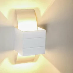 hofstein Applique murale Baku Blanc, 1 lumière