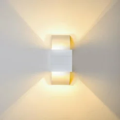 hofstein Applique murale Baku Blanc, 1 lumière