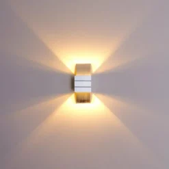 hofstein Applique murale Baltimore Aluminium, 1 lumière