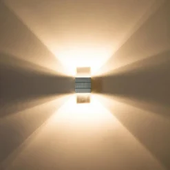 hofstein Applique murale Baltimore Aluminium, 1 lumière