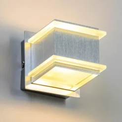 hofstein Applique murale Baltimore Aluminium, 1 lumière