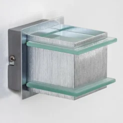 hofstein Applique murale Baltimore Aluminium, 1 lumière