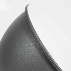 Lampes Industrielles-hofstein Applique murale Banjul Gris, Bois foncé, 1 lumière