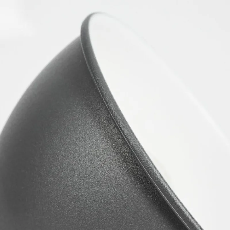 Lampes Industrielles-hofstein Applique murale Banjul Gris, Bois foncé, 1 lumière