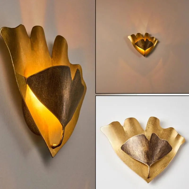 Lampes Dorées-hofstein Applique murale Baranof Or, 2 lumières