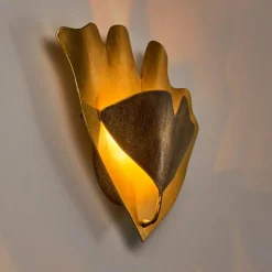 Lampes Dorées-hofstein Applique murale Baranof Or, 2 lumières