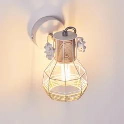 Luminaires Scandinaves-hofstein Applique murale Barbacena Blanc, 1 lumière