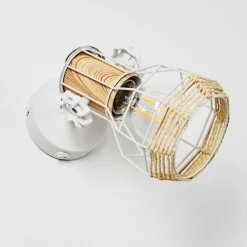 Luminaires Scandinaves-hofstein Applique murale Barbacena Blanc, 1 lumière